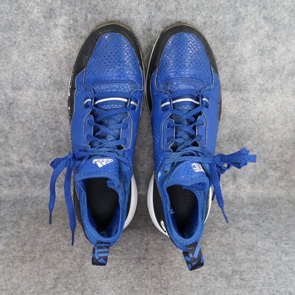 Adidas Shoes Mens 10 Athletic Trainer D Lillard Sneakers Basketball Sports Blue main image 15